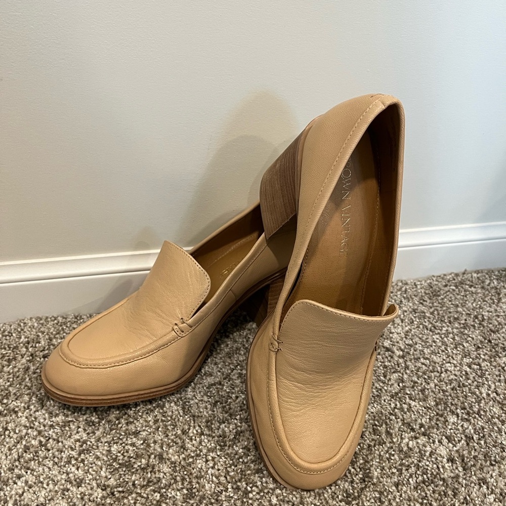 Crown Vintage Tan Leather Footwear